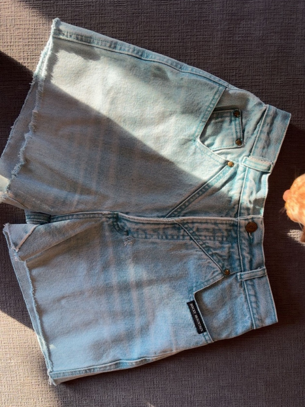 Rocky Mountain Vintage Western Denim Shorts Waist 30/11 Blue